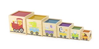 Viga Toys® Wooden Nesting & Stacking Blocks